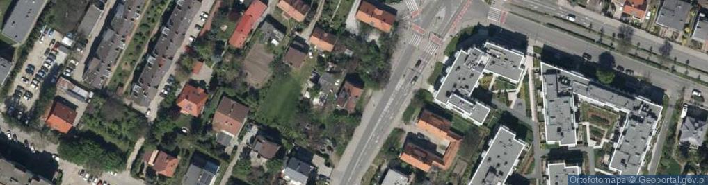 Zdjęcie satelitarne Karmelkowa ul.