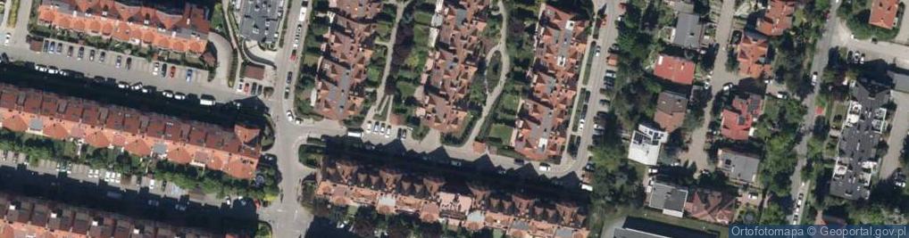 Zdjęcie satelitarne Kawalerzystów ul.