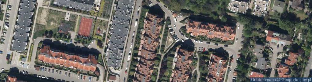 Zdjęcie satelitarne Kawalerzystów ul.