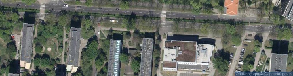 Zdjęcie satelitarne Kamienna ul.