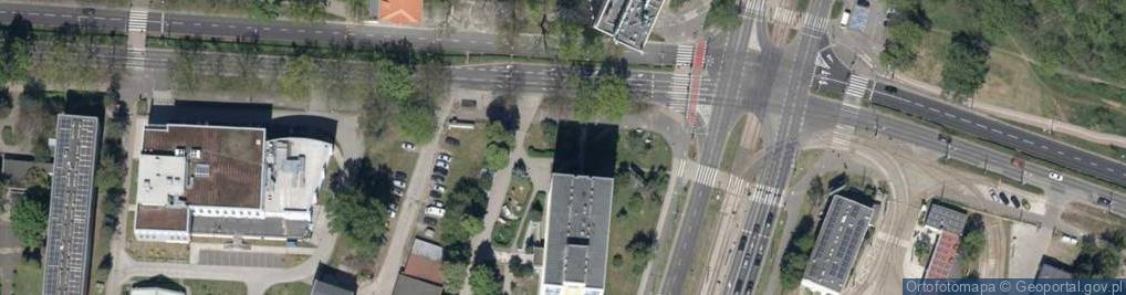 Zdjęcie satelitarne Kamienna ul.
