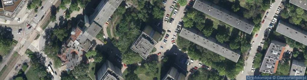 Zdjęcie satelitarne Kamienna ul.