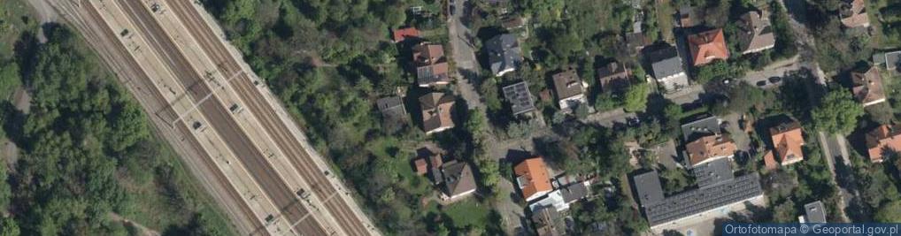 Zdjęcie satelitarne Kącka ul.