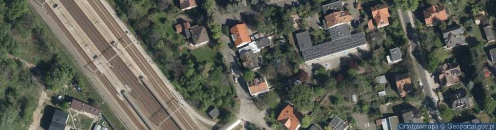 Zdjęcie satelitarne Kącka ul.
