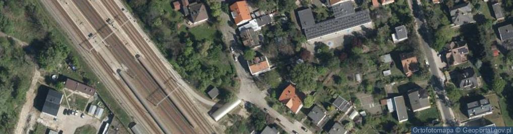 Zdjęcie satelitarne Kącka ul.