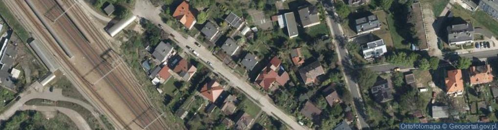 Zdjęcie satelitarne Kącka ul.