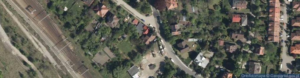 Zdjęcie satelitarne Kącka ul.