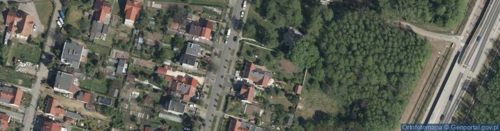 Zdjęcie satelitarne Kamiennogórska ul.