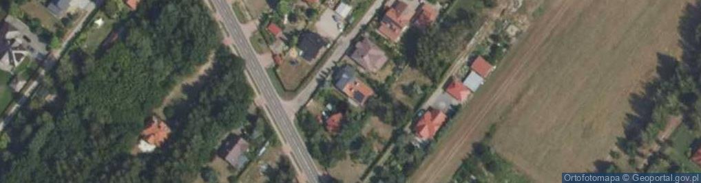 Zdjęcie satelitarne Kasztanowa ul.