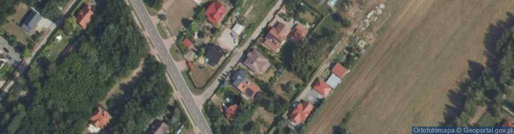 Zdjęcie satelitarne Kasztanowa ul.