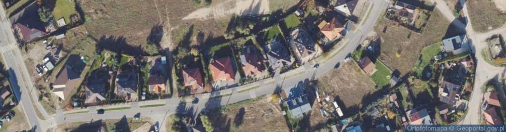 Zdjęcie satelitarne Kasztanowa ul.