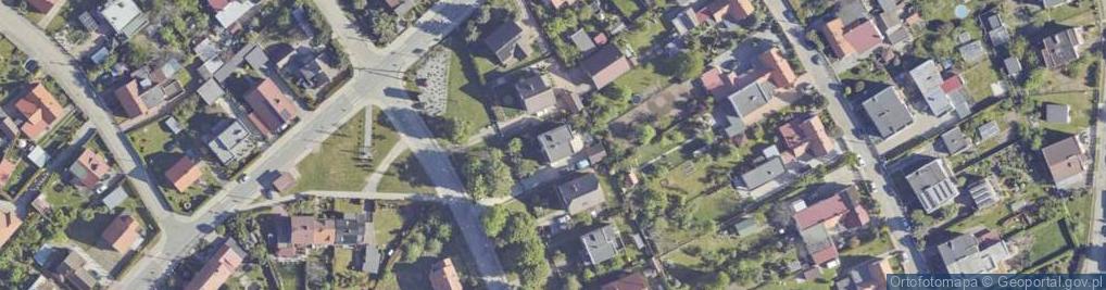 Zdjęcie satelitarne Kasztanowa ul.