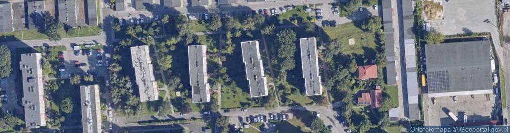 Zdjęcie satelitarne Kamienna ul.