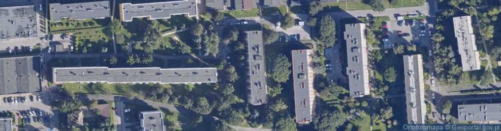 Zdjęcie satelitarne Kamienna ul.