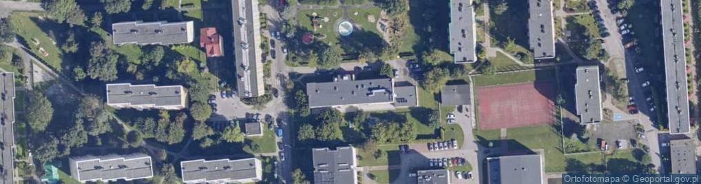 Zdjęcie satelitarne Kamienna ul.