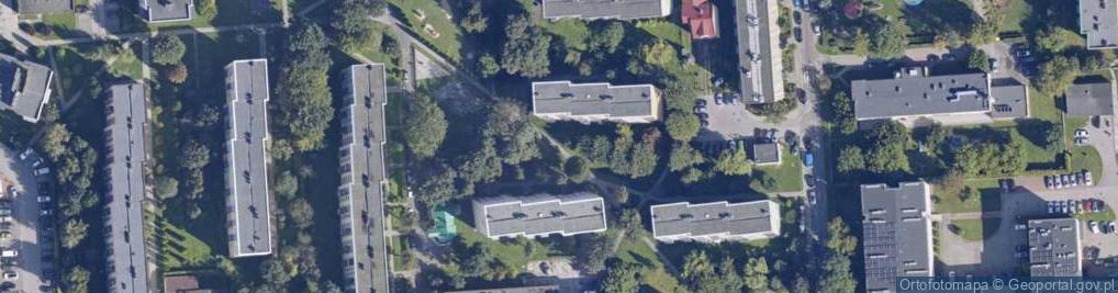 Zdjęcie satelitarne Kamienna ul.