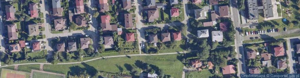 Zdjęcie satelitarne Kasztanowa ul.