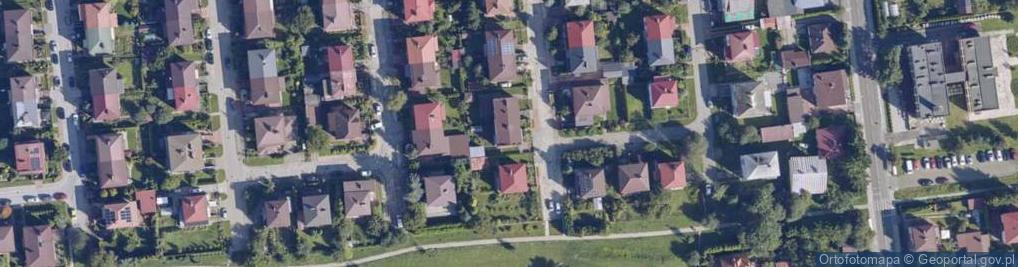 Zdjęcie satelitarne Kasztanowa ul.