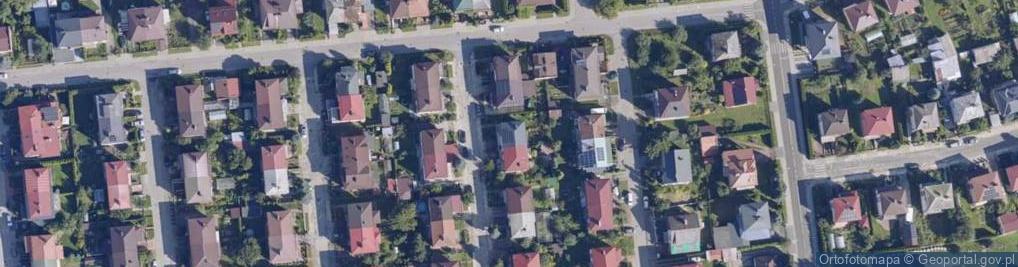 Zdjęcie satelitarne Kasztanowa ul.