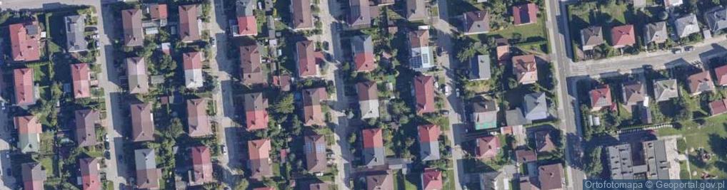 Zdjęcie satelitarne Kasztanowa ul.