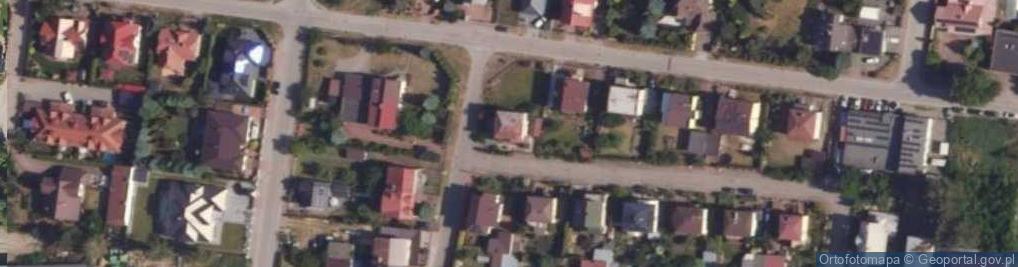 Zdjęcie satelitarne Kasztanowa ul.