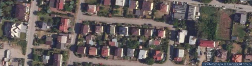 Zdjęcie satelitarne Kasztanowa ul.
