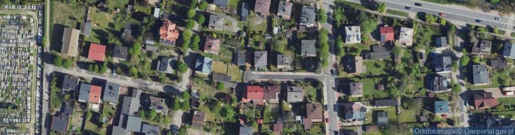 Zdjęcie satelitarne Kasztanowa ul.