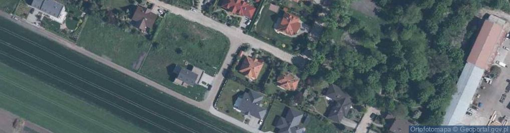 Zdjęcie satelitarne Kasztanowa ul.