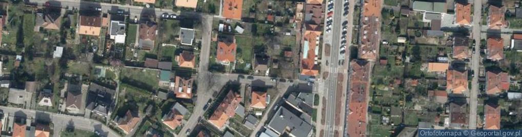 Zdjęcie satelitarne Kamieniarska ul.