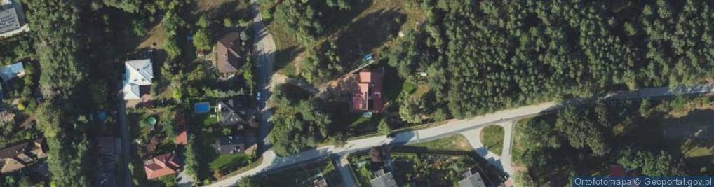 Zdjęcie satelitarne Kapitańska ul.