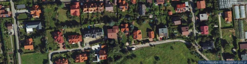 Zdjęcie satelitarne Kasztanowa ul.