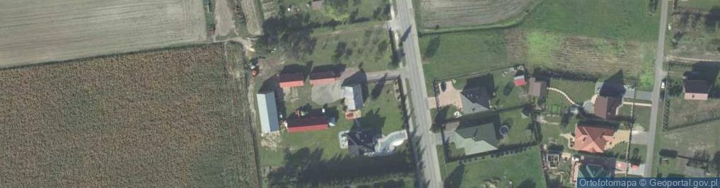 Zdjęcie satelitarne Kasztanowa ul.