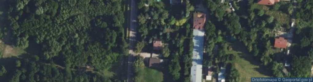 Zdjęcie satelitarne Kasztanowa ul.