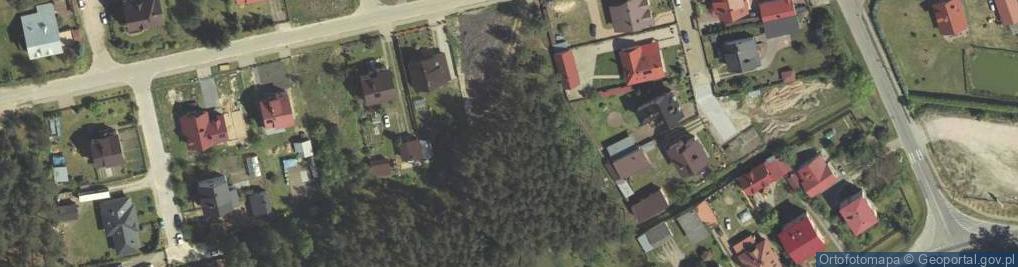 Zdjęcie satelitarne Kasztanowa ul.