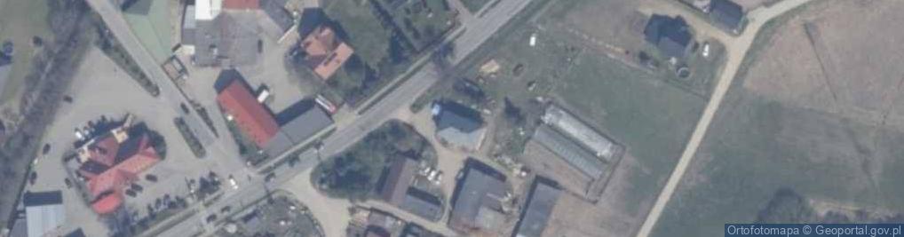 Zdjęcie satelitarne Kczewo ul.