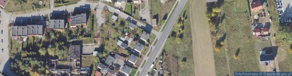 Zdjęcie satelitarne Kcyńska ul.