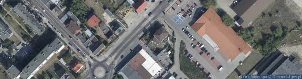 Zdjęcie satelitarne Kcyńska ul.