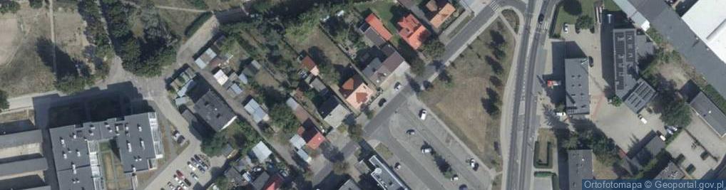 Zdjęcie satelitarne Kcyńska ul.