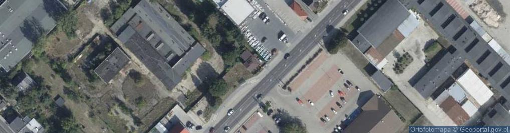 Zdjęcie satelitarne Kcyńska ul.