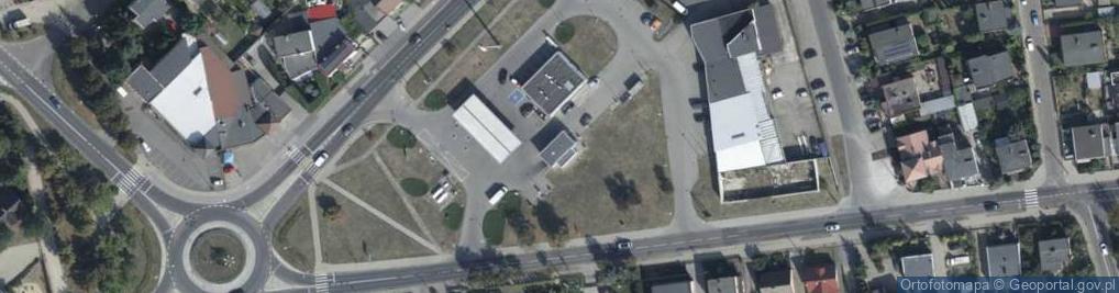Zdjęcie satelitarne Kcyńska ul.