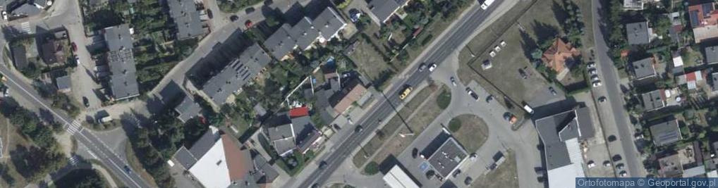 Zdjęcie satelitarne Kcyńska ul.