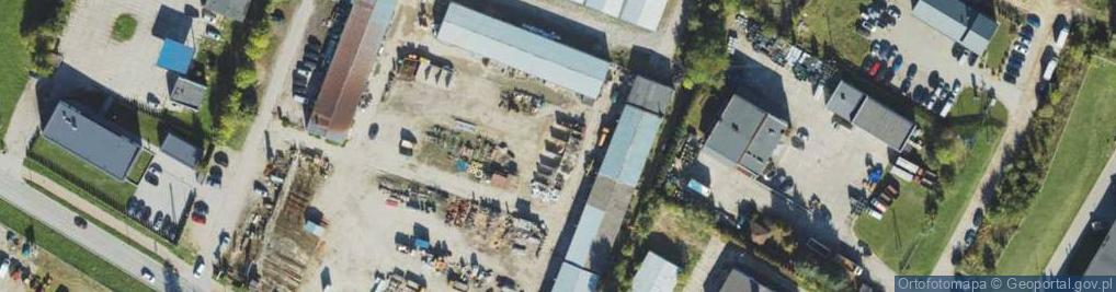 Zdjęcie satelitarne Kętrzyńska ul.