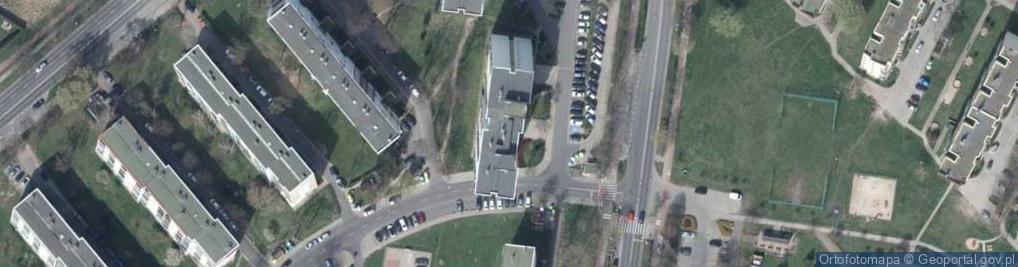 Zdjęcie satelitarne Keplera Jana ul.