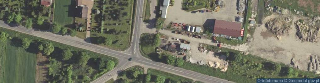 Zdjęcie satelitarne Kębłów ul.