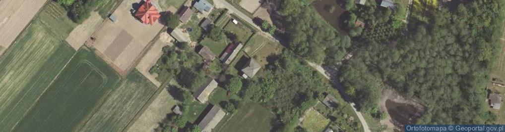 Zdjęcie satelitarne Kępa Borzechowska ul.