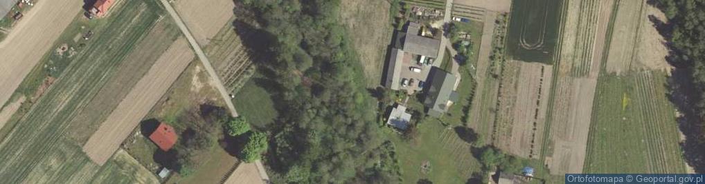 Zdjęcie satelitarne Kępa Borzechowska ul.