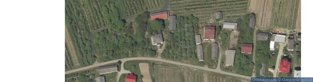 Zdjęcie satelitarne Kępa Chotecka ul.