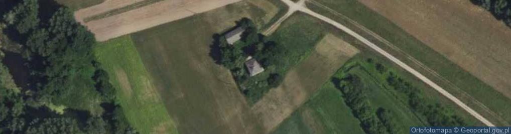 Zdjęcie satelitarne Kępa Karolińska ul.