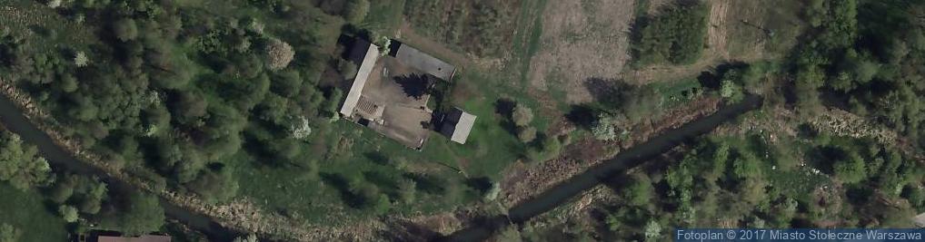 Zdjęcie satelitarne Kępa Oborska ul.