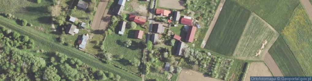 Zdjęcie satelitarne Kępa Rzeczycka ul.